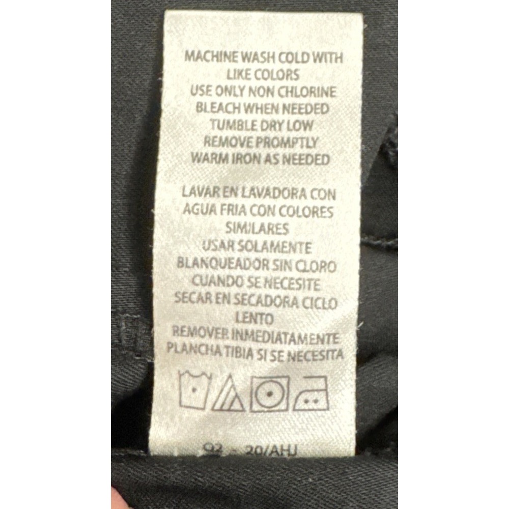 Purple Label Healing Hands Women's M Black Solid Medical Scrub Top - Picture 13 of 13